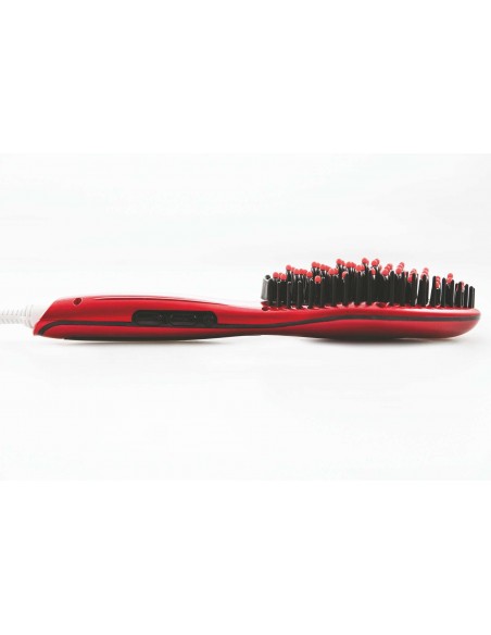 SPAZZOLA ELETTRICA CON IONIZZATORE 50W ROSSA