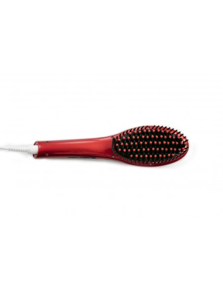 SPAZZOLA ELETTRICA CON IONIZZATORE 50W ROSSA