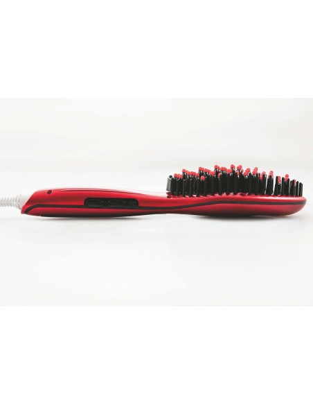 SPAZZOLA ELETTRICA CON IONIZZATORE 50W ROSSA