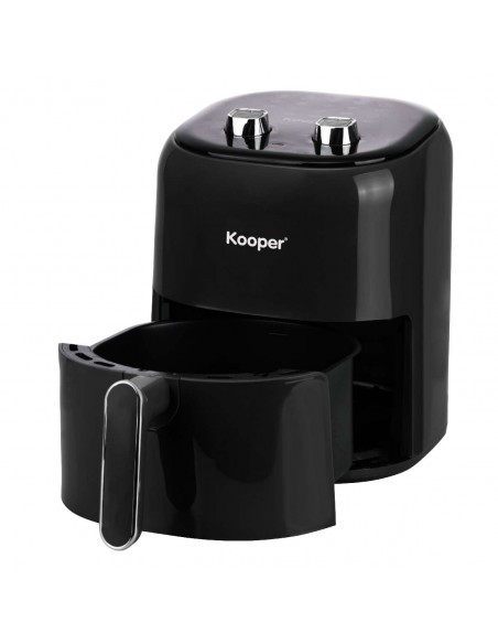 FRIGGITRICE ARIA 5,5LT 1400W BLACK E MANOPOLE SILV