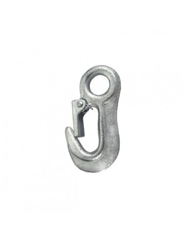 GANCIO AD OCCHIO CON SICURA 90 MM. GANCIO AD OCCHIO CON SICURA 90 MM.