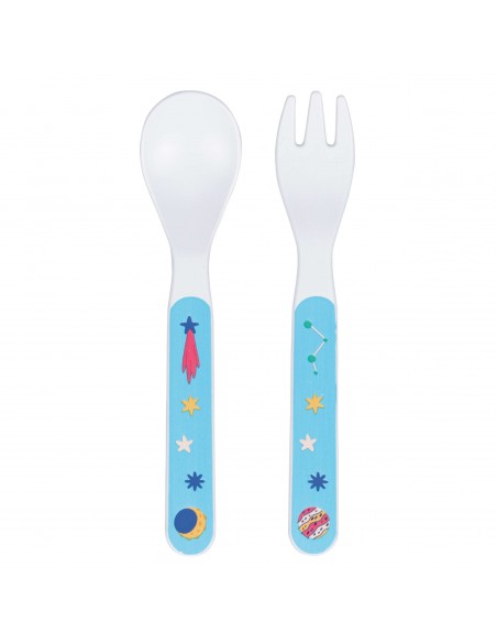 SET PAPPA 5PZ. QUADRATO 2 COLORI ASSORTITI