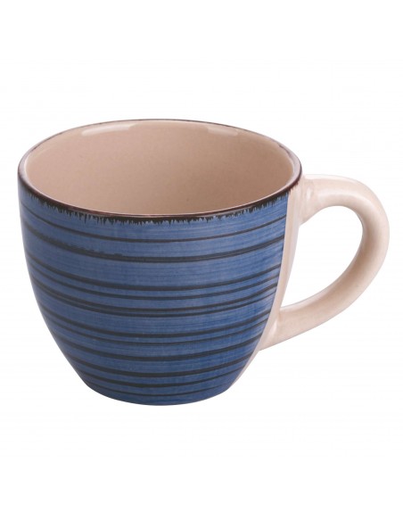 LIPARI SET CAFFE 6 TAZZINE 6 COLORI ASSORTITI