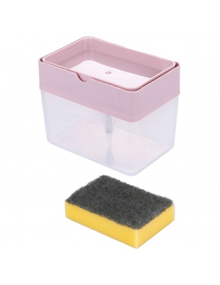 DISPENSER PORTA SPUGNA CON SPUGNA 4 COLORI ASSORTITI