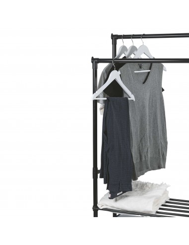 APPENDIABITI DOPPIO NERO 77X34X160 APPENDIABITI DOPPIO NERO 77X34X160