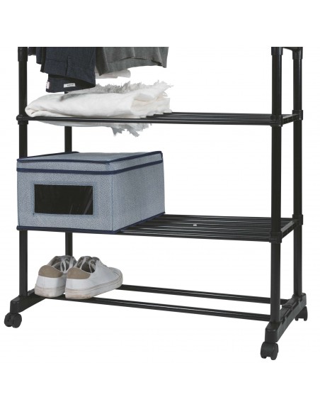 APPENDIABITI DOPPIO NERO 77X34X160