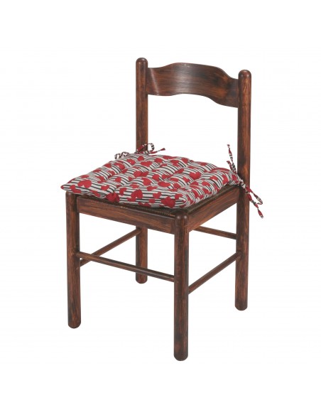 CUSCINO SEDIA 40X40CM CHERRY LOVE 3 COLORI ASSORTITI