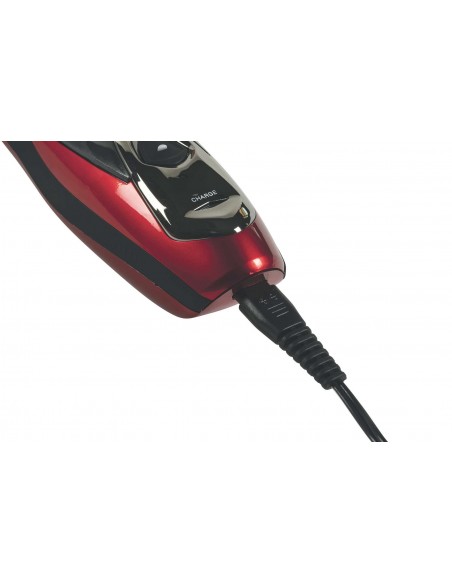 RASOIO ELETTRICO ROSSO/NERO FIGARO