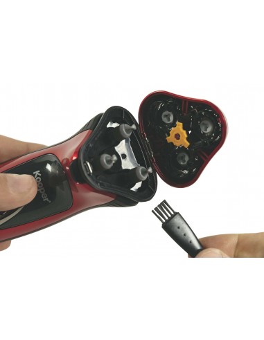 RASOIO ELETTRICO ROSSO/NERO FIGARO RASOIO ELETTRICO ROSSO/NERO FIGARO