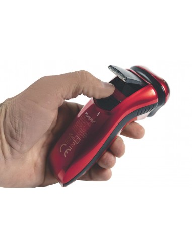 RASOIO ELETTRICO ROSSO/NERO FIGARO RASOIO ELETTRICO ROSSO/NERO FIGARO