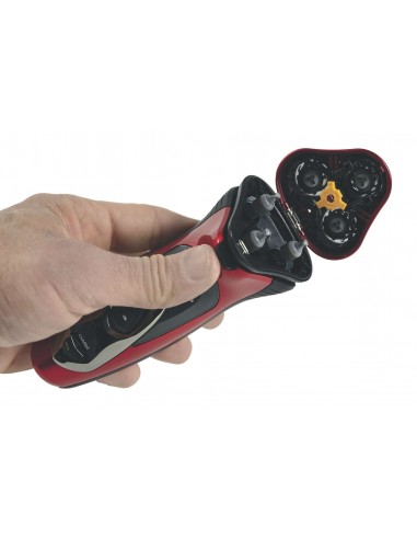RASOIO ELETTRICO ROSSO/NERO FIGARO RASOIO ELETTRICO ROSSO/NERO FIGARO