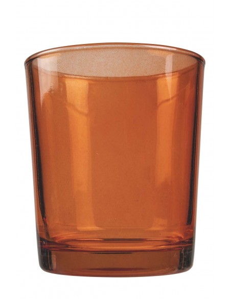 SET 6 BICCHIERI VETRO 370 ML 6 COLORI ASSORTITI