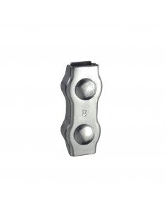 MORSETTO DUPLEX PER FUNI Ø... 2