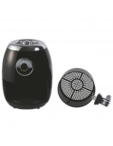 FRIGGITRICE ARIA 1350W NERA E SILVER FRIGGITRICE ARIA 1350W NERA E SILVER