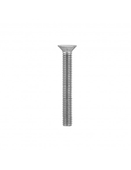 VITI PER METALLO TESTA PIANA SVASATA INOX A2 - 6 X 25 - 8 PZ.