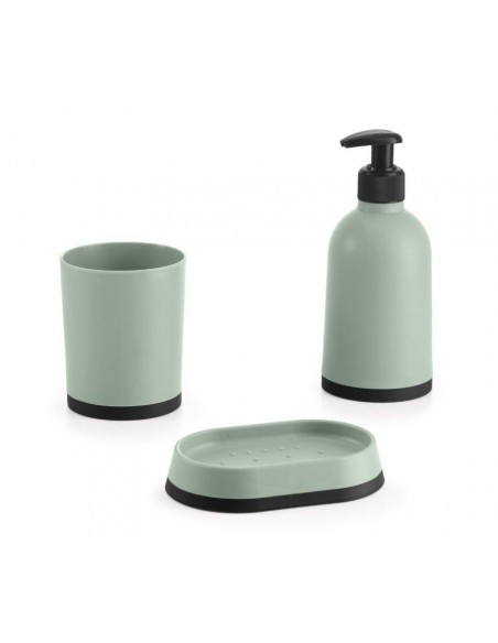 ACCESSORI BAGNO 3PZ COLORI ASSORTITI