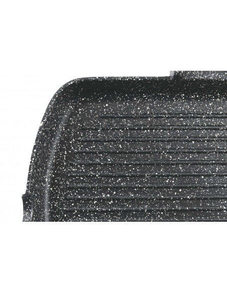 BISTECCHIERA 26X36 MANICO PIEGH.INDUZIONE NERA