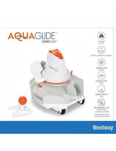ROBOT PULITORE AUTOMATICO AQUA GLIDE ROBOT PULITORE AUTOMATICO AQUA GLIDE