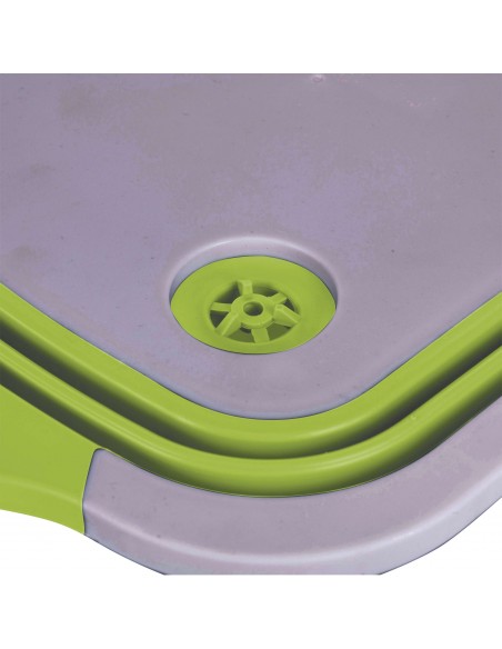 TAGLIERE E VASCHETTA PIEGHEVOLE 2 COLORI ASSORTITI