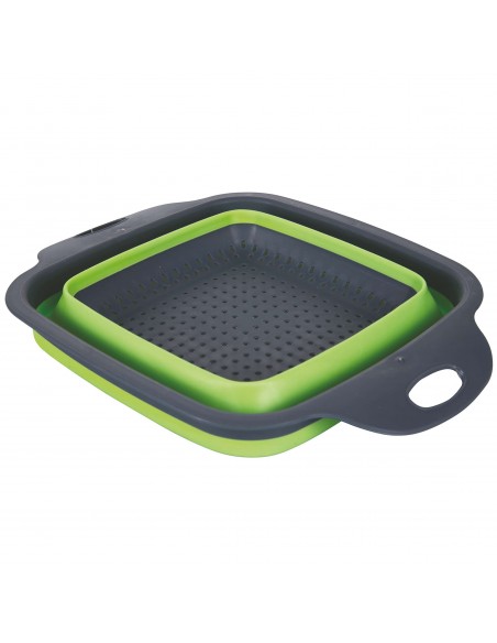 SCOLAPASTA QUADRO PIEGHEVOLE 24X18.3X2.5 2 COLORI ASSORTITI