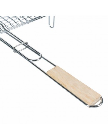 GRATICOLA DOPPIA CON MANICO IN LEGNO GRATICOLA DOPPIA CON MANICO IN LEGNO