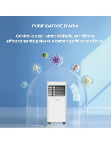 CONDIZIONATORE PORTATILE 9000 BTU 3... CONDIZIONATORE PORTATILE 9000 BTU 3...
