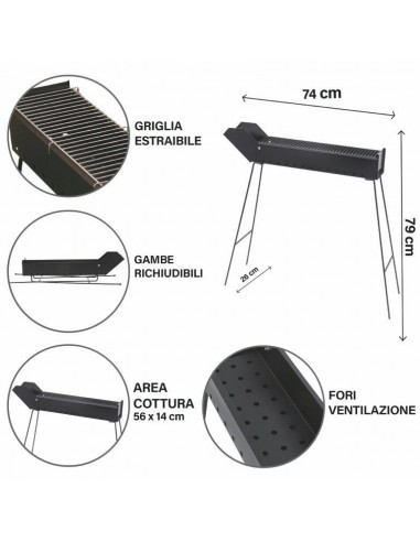 BARBECUE PER ARROSTICINI BARBECUE PER ARROSTICINI