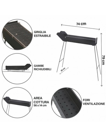 BARBECUE PER ARROSTICINI