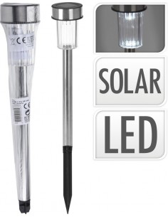 LAMPADA SOLARE INOX CM36 2