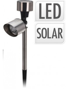 LAMPADA SOLARE LED INOX 2