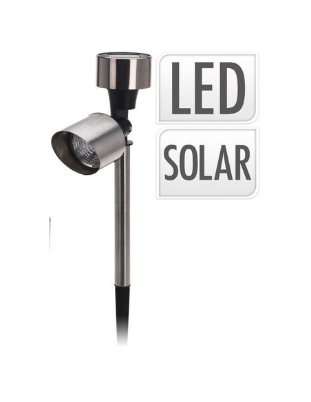 LAMPADA SOLARE LED INOX