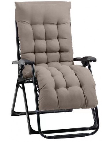 SDRAIO ACCIAIO CORDOBA CON CUSCINO CM160X65X110 TORTORA C&G
