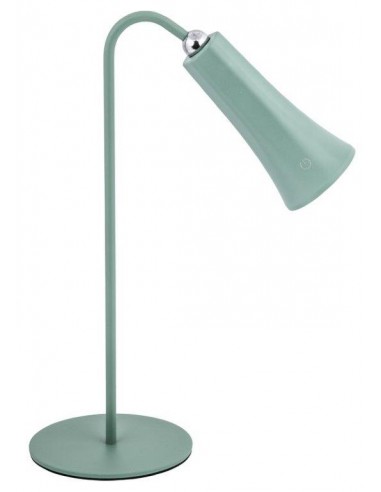 LAMPADA LED RICARICABILE DA TAVOLO VERDE LAMPADA LED RICARICABILE DA TAVOLO VERDE
