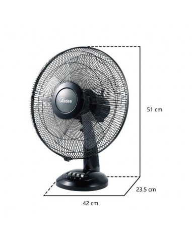 VENTILATORE TAVOLO STYLE D.40 50W VENTILATORE TAVOLO STYLE D.40 50W