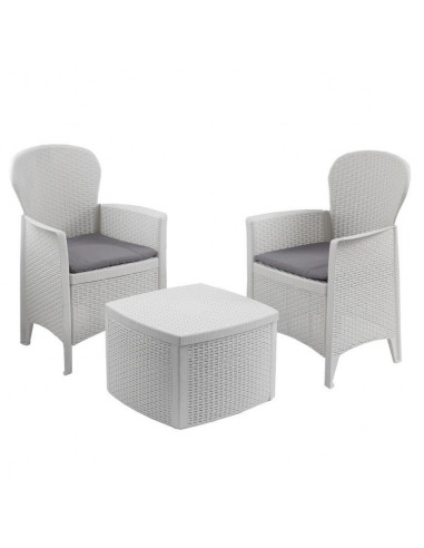 SET TREE 2 POLTRONE + TAVOLO BIANCO... SET TREE 2 POLTRONE + TAVOLO BIANCO...