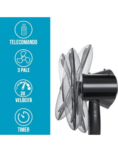 VENTILATORE PIANTANA MINNEAPOLIS 3P TELECOMANDO