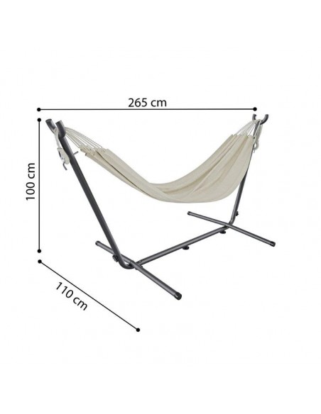 AMACA DENPASAR BEIGE CON STRUTTURA