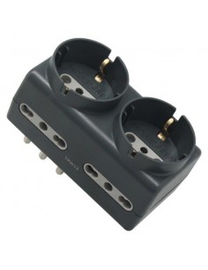 ADATTATORE  2 SCHUKO+4 BIV.... 2