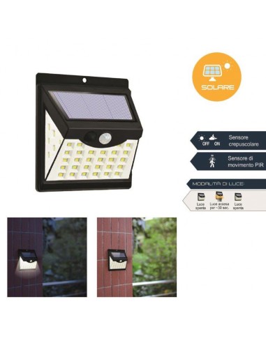LAMPADA SOLARE CON SENSORE... LAMPADA SOLARE CON SENSORE...