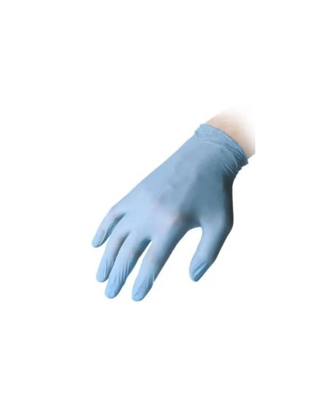 GUANTI IN NITRILE SENZA POLVERE FEATHER 100pz TGL