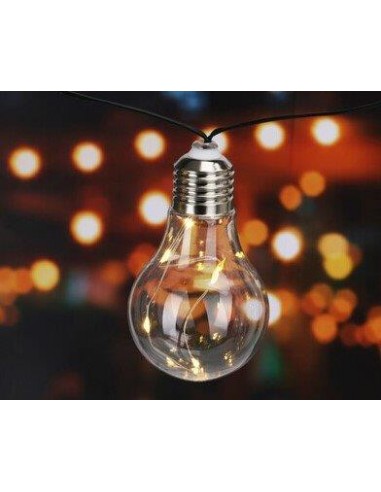 CATENA LUMINOSA SOLARE 10 LAMPADINE... CATENA LUMINOSA SOLARE 10 LAMPADINE...