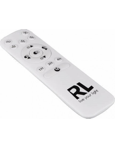 STRALSUND VENTILATORE + PLAFONIERA LED CIELO Ø50 CM NERO