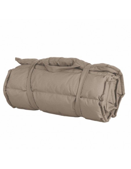CUSCINO OUTDOOR IMBOTTITO RETTANGOLARE TORTORA