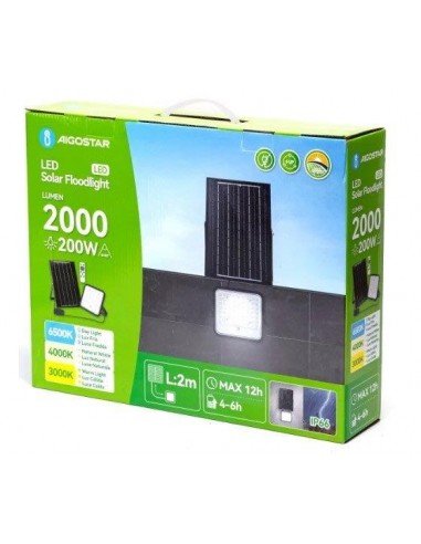 FARETTO LED SOLARE DA 200W FARETTO LED SOLARE DA 200W