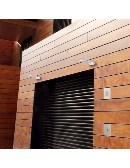 APPLIQUE SOLARE CON SENSORE DI PRESENZA BIANCO