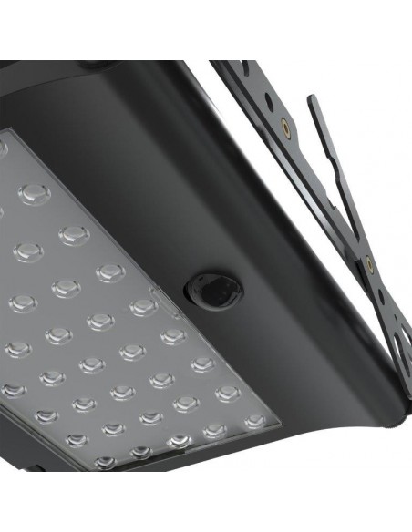 APPLIQUE SOLARE TITAN M CON PIR 4000K NERO