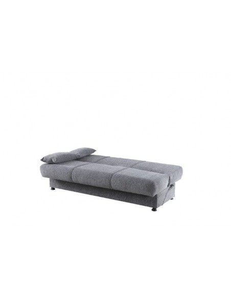 DIVANO LETTO "ROBY" 3 POSTI GRIGIO