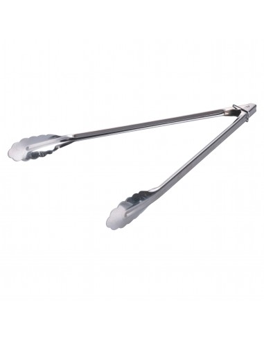 PINZE ARROSTO ACCIAIO INOX 40CM PINZE ARROSTO ACCIAIO INOX 40CM