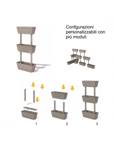 ORTO IN CASA ANTRACITE