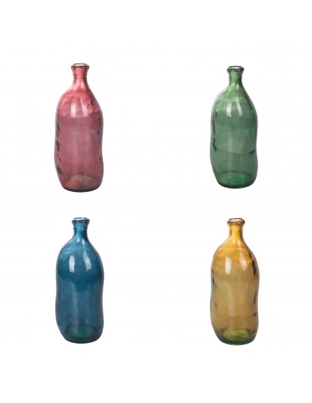 VASO OASIS VETRO 15X36 4 COLORI ASSORTITI